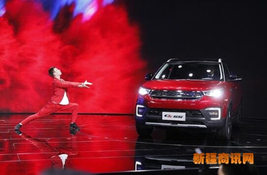 颜值新境界 最“色”SUV长安CS55引爆上海车展