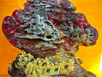 第十六届新疆国际观赏石和田玉精品博览会启幕 三大亿元级藏品惊艳亮相